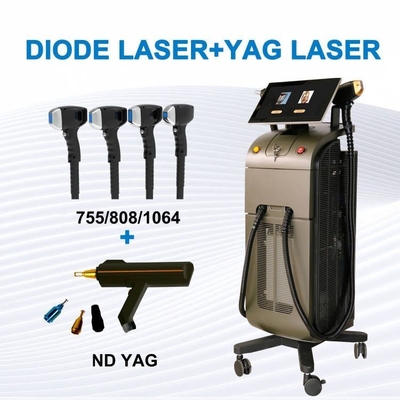 1000W 1200W 1600W Triple Wave Diode Laser Hair Removal Equipment Platinum Titanium Laser Hair Removal