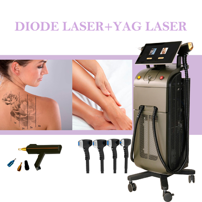 1000W 1200W 1600W Triple Wave Diode Laser Hair Removal Equipment Platinum Titanium Laser Hair Removal