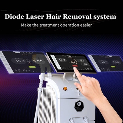 Painless Diode Laser Hair Removal Machine OEM ODM for Skin Tightening