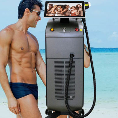 Innovative Diode Laser Hair Removal Device Featuring Real Time Skin Contact Sensors to Enhance Safety and Effectiveness