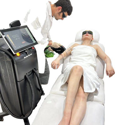 Switchable Adjustable Spot Ice Titanium Laser Diode Hair Removal Machine