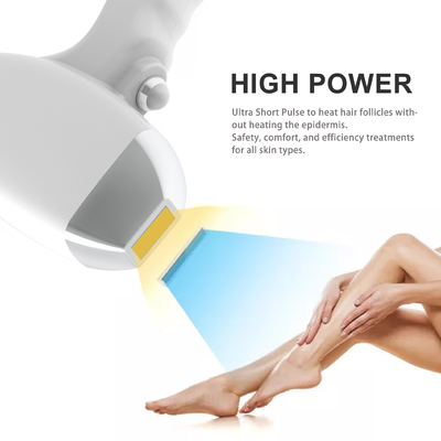Portable NO Q Switch 755nm 808 Nm Diode Laser Hair Removal Machine With Optional Spot Size