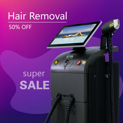 Lightweight Diode Laser Hair Removal Device Offering Rapid Cooling Technology Minimizing Discomfort During Procedures