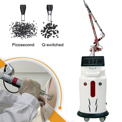 Picosecond Laser Facial Rejuvenation Machine , Q Switched Tattoo Removal Machine