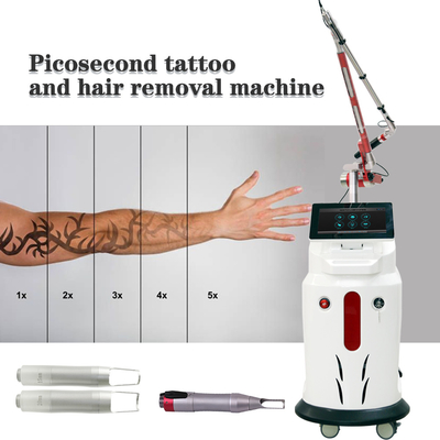 Picosecond Laser Facial Rejuvenation Machine , Q Switched Tattoo Removal Machine