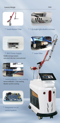 Commercial Q Switched Laser Tattoo Removal Machine 1064nm 532nm 755nm