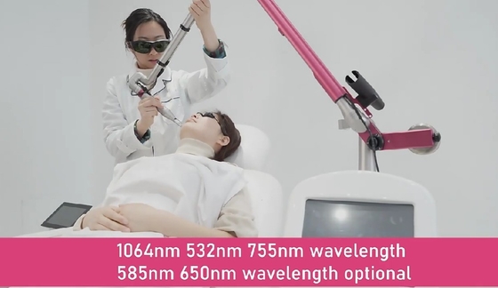 Pico Laser Machine 532nm 1064nm 755nm Q Switch Nd YAG Laser Equipment