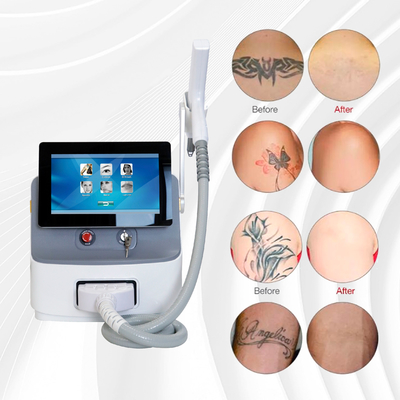 Long Pulse Nd YAG Laser Hair Removal Machine Portable For Commercial
