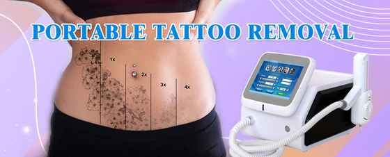 Medical Nd YAG Hair Removal Machine 1064nm 532nm Laser Tattoo Removal Equipment