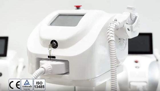 White Shell IPL Laser Hair Removal Machine For Skin Rejuvenation