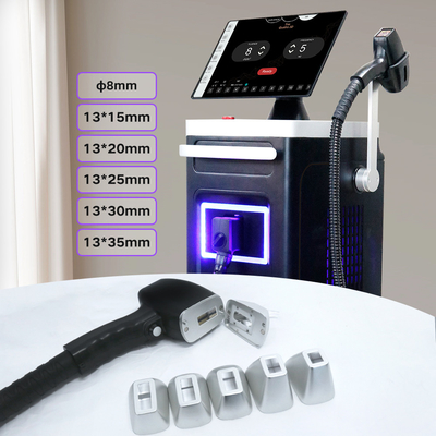 808 Diode Laser Ice Hair Removal Machine 4 Wavelengths 1064nm Changeable Spot Size Android System