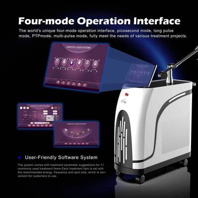 3000W 350PS Picosecond Pico Way Laser Pigment Removal Nd Yag Laser Picosecond Tatoo Removal Laser Machine EU Plug