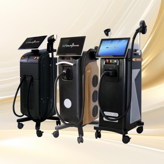 1800W KM High Power Handle With 6 Exchangeable Spot Size For Permanent Hair Removal 11