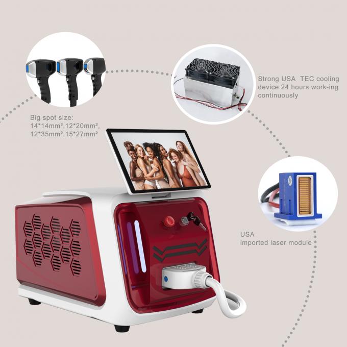 Commercial Customized Portable Diode Laser Machine With 12*20mm Spot Size 5