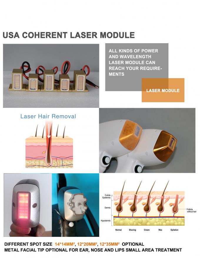 Commercial Customized Portable Diode Laser Machine With 12*20mm Spot Size 7