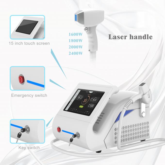 Painless Diode Laser Hair Removal Machine 808nm-810nm for Salon 3
