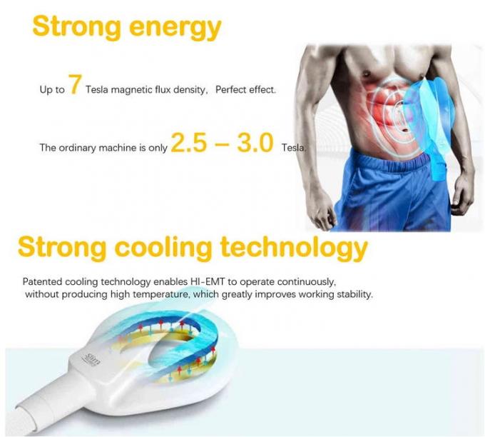 Commercial EMS Slimming Machine 10 inch touch screen for beauty salon / spa 6