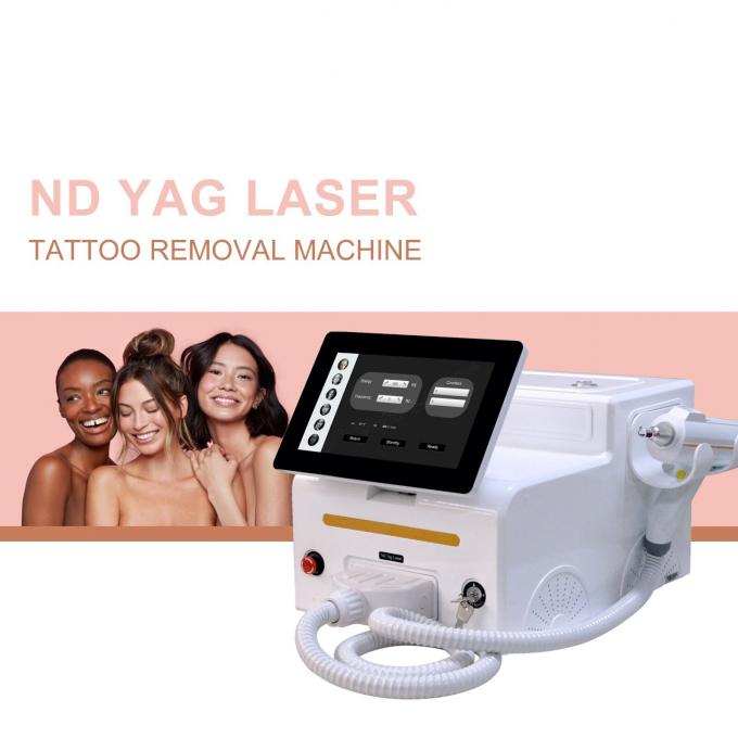 Skin Whitening Nail Fungus Laser Treatment Machine 1064nm 532nm 1320nm Wavelengths 4