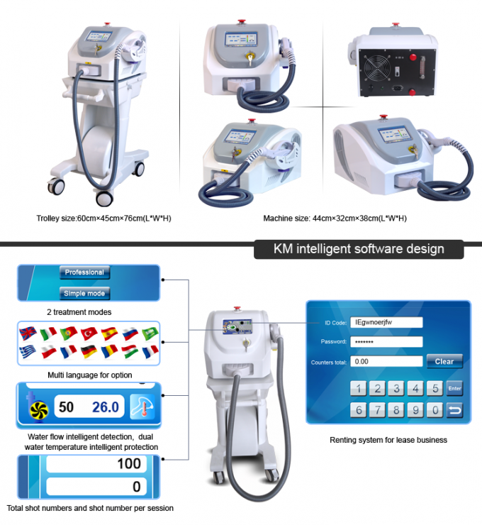 Home OPT IPL Laser Machine Permanent Skin Whitening Laser Treatment Machine 6