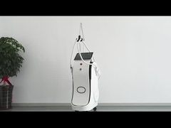 Multifunction diode laser and yag laser handle tattoo and hair removal salon use